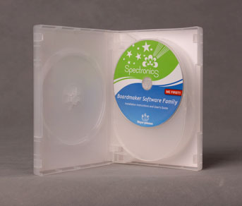 DVD Case 6 DISC 14mm Clear