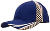Brushed Heavy Cotton Cap with Embroidery & Printed Checks
