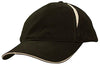 Brushed Heavy Cotton Cap with Crown Inserts & Sandwich
