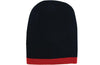 Two Tone Cable Knit Beanie