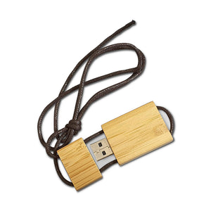 Wood cord slide USB