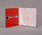 CD Jewel Box SINGLE with White Tray