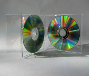 CD Jewel Box TRIPLE with Clear Tray