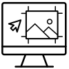 Layout service - disc face only