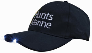Brushed Heavy Cotton Cap with Led Lights in Peak