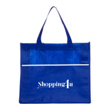 Shopping Tote Bag With Waves