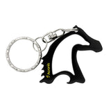 Horse Head Bottle Opener Keyring