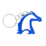 Horse Head Bottle Opener Keyring