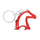Horse Head Bottle Opener Keyring