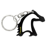 Horse Head Bottle Opener Keyring