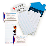 Standard Magnet - 95mm X 70mm Pad - 75mm X 140mm Rectangle To Do Lists