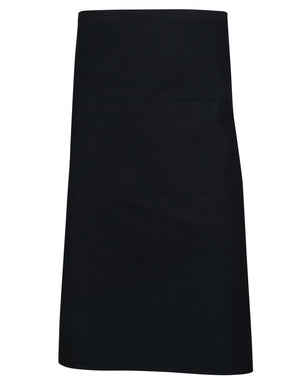 Long waist apron w86xh70cm