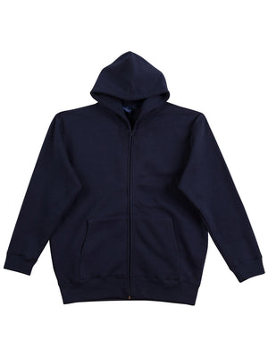 Kids full-zip fleecy hoodie