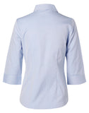 Womens CVC Oxford 3/4 Sleeve Shirt