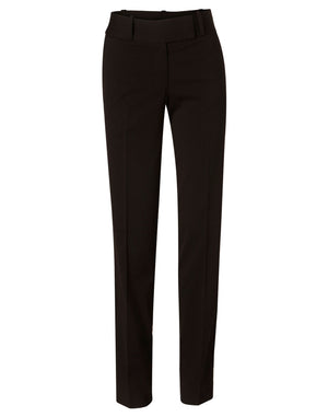 Womens Low Rise Pants in Poly/Viscose Stretch