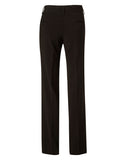 Womens Low Rise Pants in Poly/Viscose Stretch Stripe