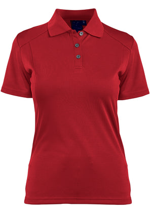 ladies bamboo charcoal S/S Polo