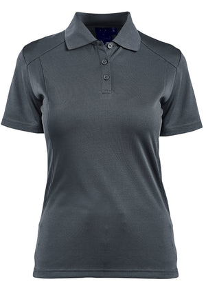 ladies bamboo charcoal S/S Polo