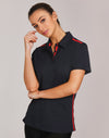 Ladies Ultra Dry Short Sleeve Contrast Polo