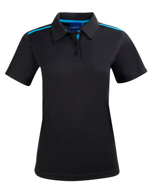 Ladies Ultra Dry Short Sleeve Contrast Polo