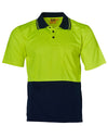 Hi-Vis truedry safety polo S/S