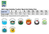 Hi-Vis truedry safety polo L/S