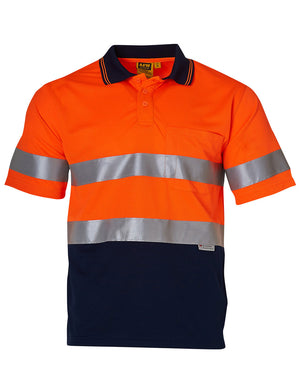 Hi-Vis S/S Safety Polo 3M Tapes