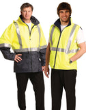 Hi-Vis Three in One Safety Jacket with 3M Tapes