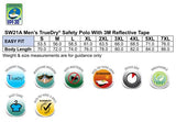 Mens Truedry Safety L/S 3M tape