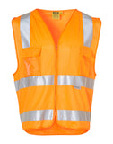 Hi-Vis Safety Vest with ID Pocket & R/F Tapes