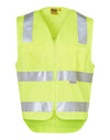 Hi-Vis Safety Vest with ID Pocket & R/F Tapes