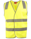 Hi Vis Safety Vest With Shoulder Reflective Tapes