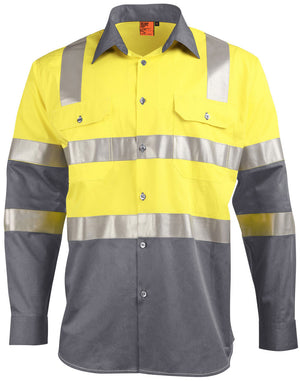 Biomotion Two Tone Safety Shirt With X Tape