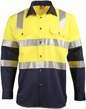 Biomotion Two Tone Safety Shirt With X Tape