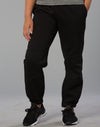 Kids fleecy trackpants with Zip, Cuffs and knee padding