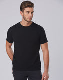 Mens fitted stretch tee