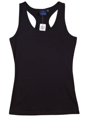 Ladies Fitted Stretch Singlet