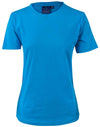 Ladies Cotton Semi Fitted Tee