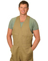 Mens Cotton Drill Action Back Overall-Regular