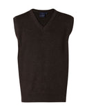 V Neck Wool / Acrylic Knit Vest