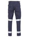 Long fit drill pants with 3M tapes / pocket on leg