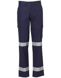 Ladies Heavy Cotton Pre-Shrunk Drill Pant with 3M Tape