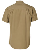Fine Duck Weave Dura-Wear Short Sleeve Work Shirt