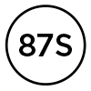 87S