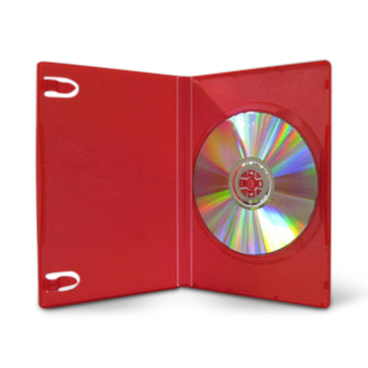 DVD Case SINGLE STANDARD 14mm Coloured